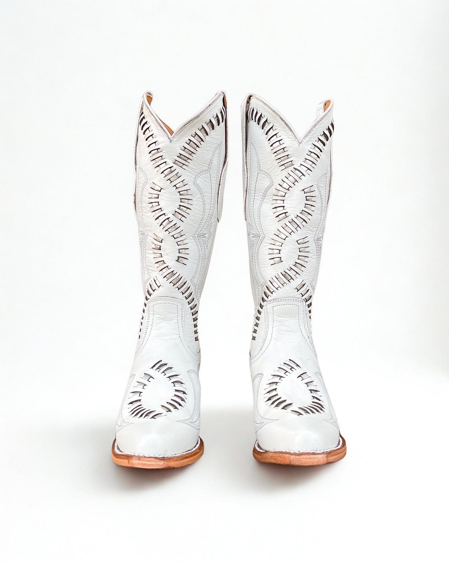 Cowboy Boot Oslo White