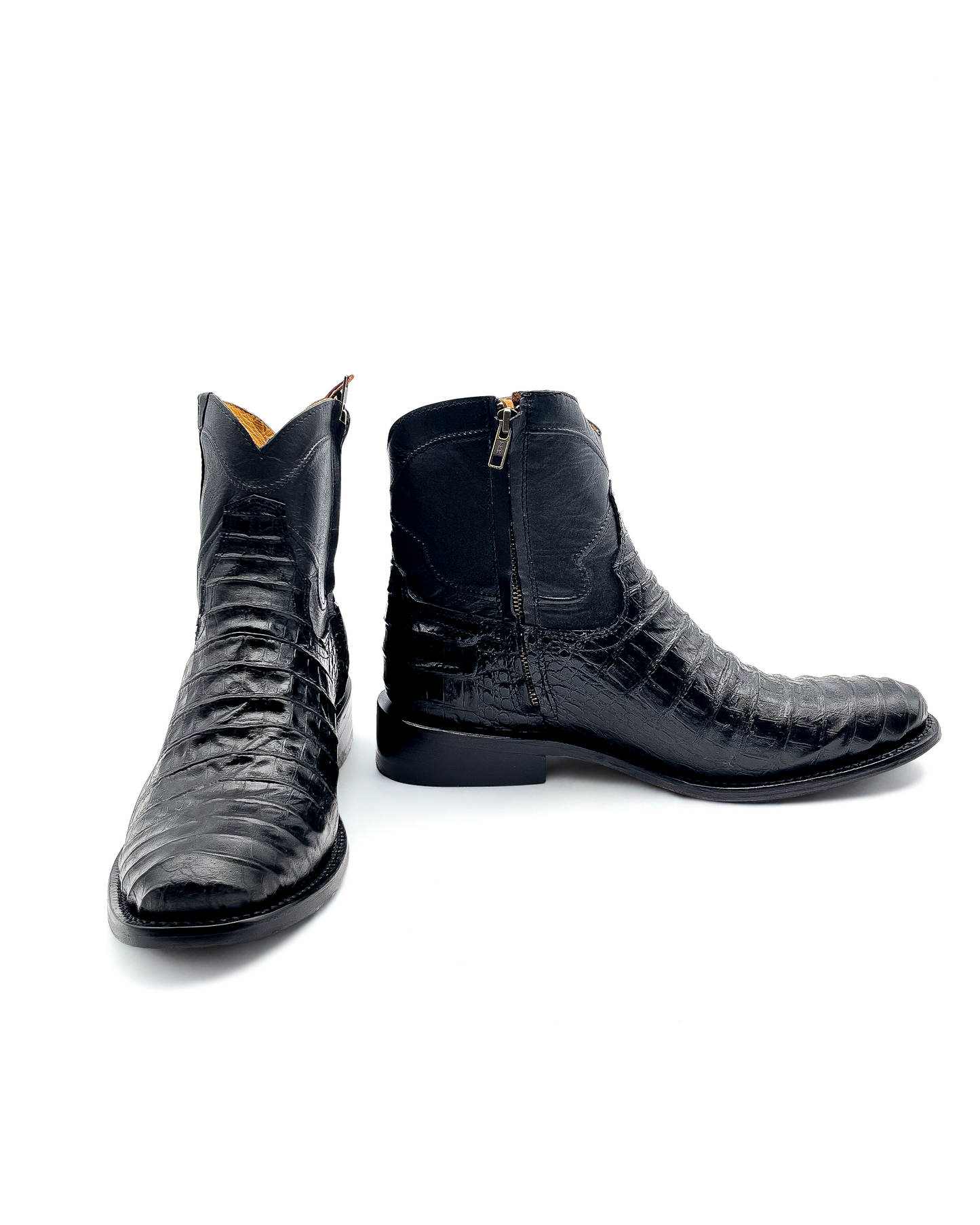 Men's Zip Cowboy Boot Caiman