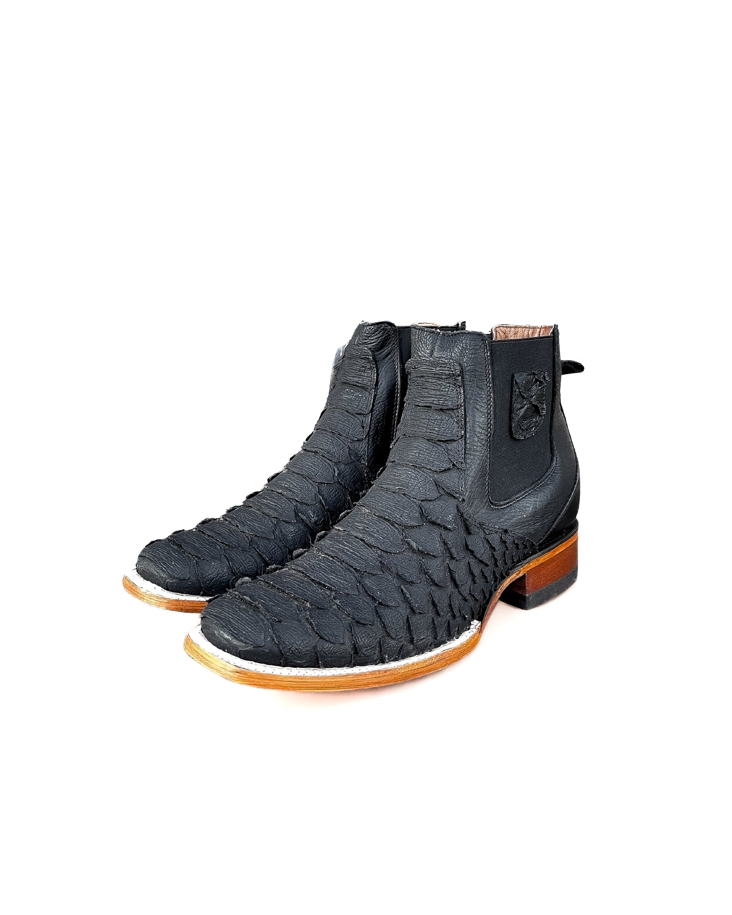 Ankle Boot Black Python