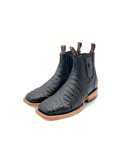 Ankle Boot Caiman Black