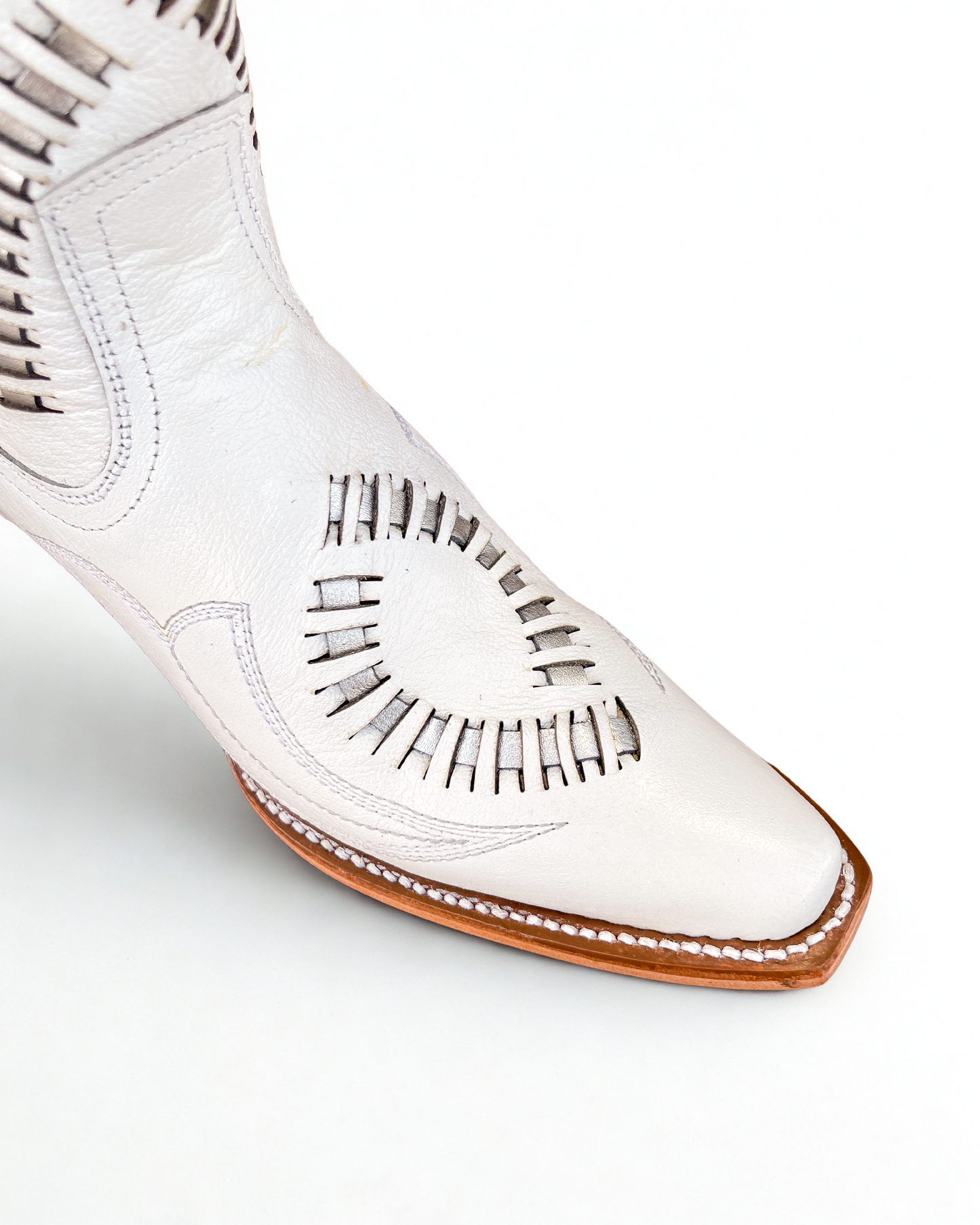 Cowboy Boot Oslo White