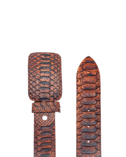 Python Cowboy Belt