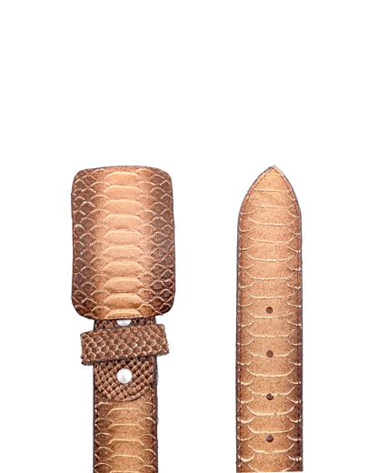 Python Cowboy Belt