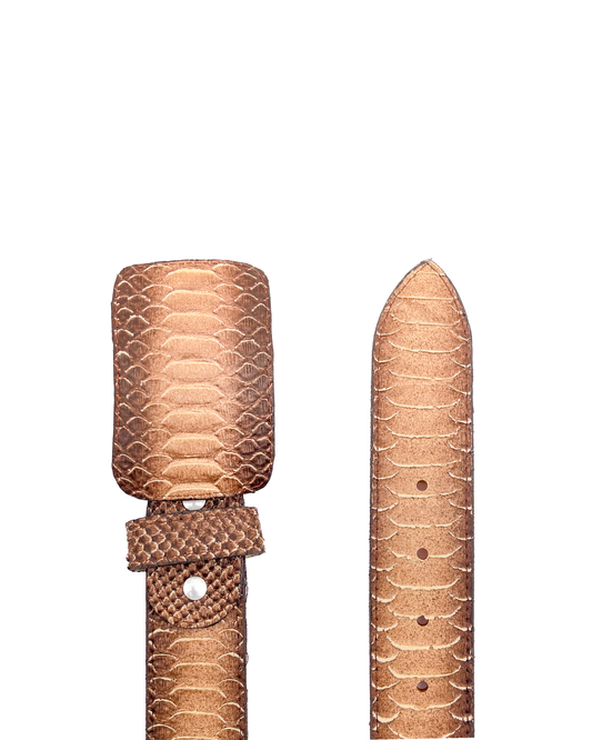 Python Cowboy Belt