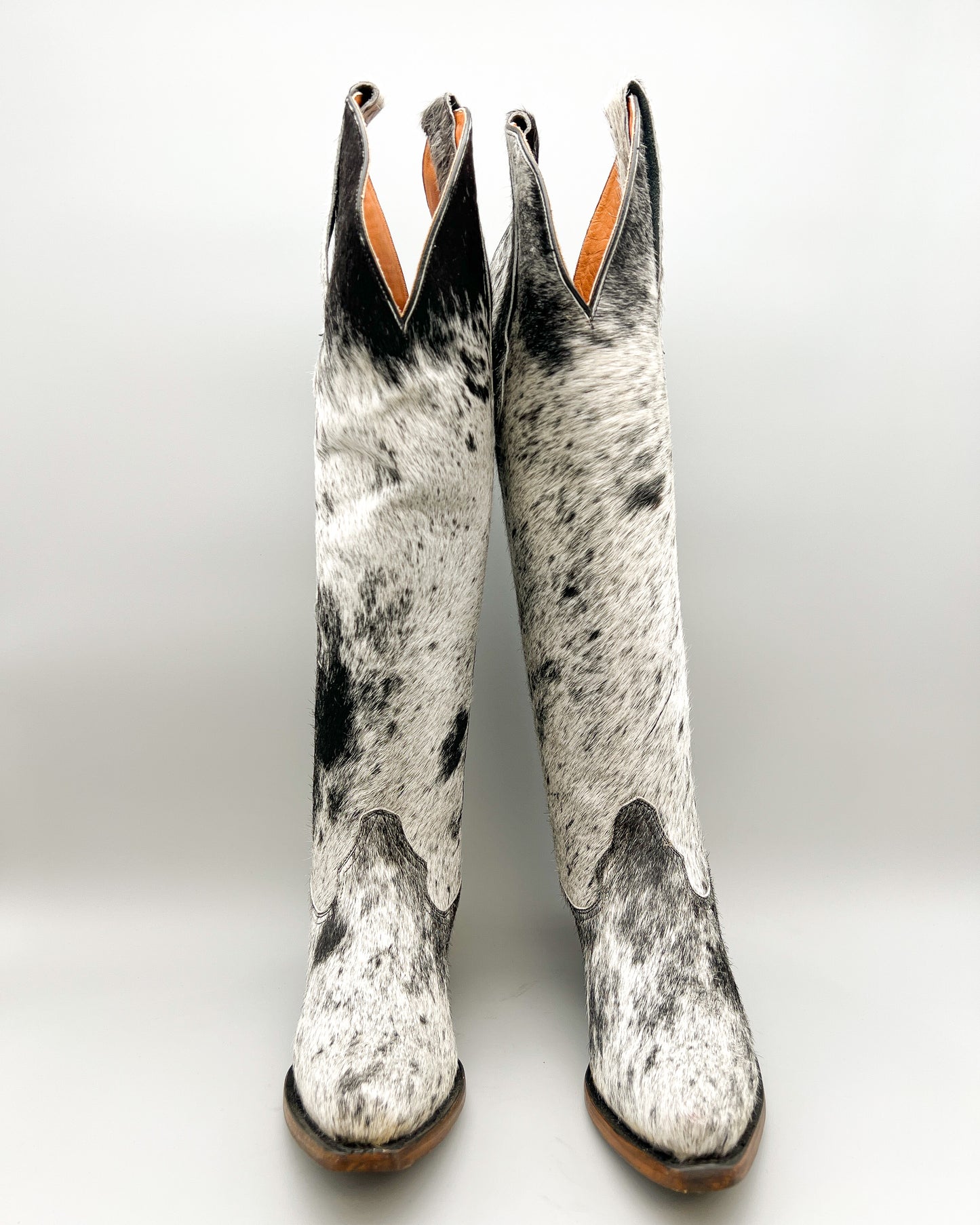 COWHIDE TALL SNIP | WOMEN COWBOY BOOTS