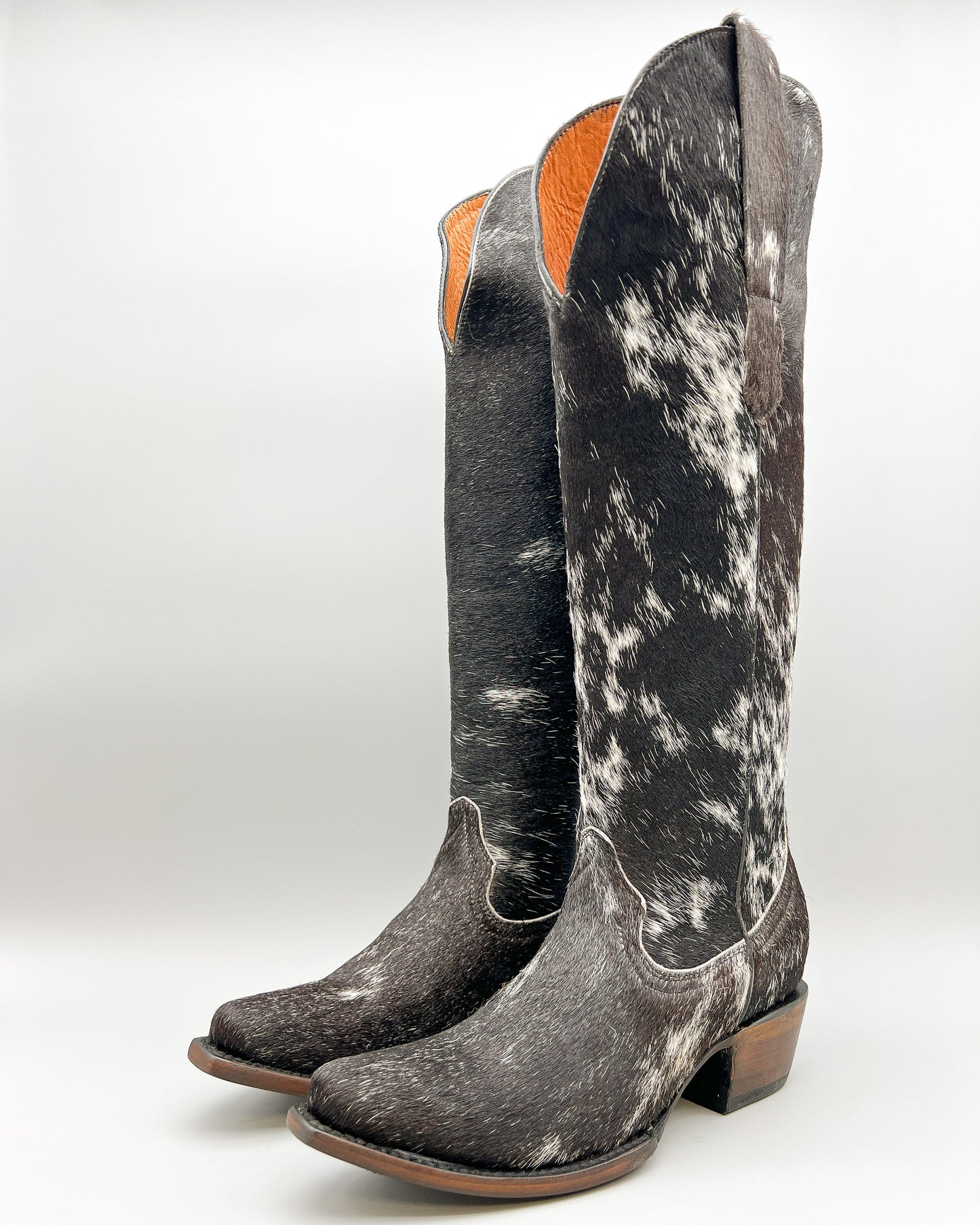 COWHIDE TALL SNIP | WOMEN COWBOY BOOTS