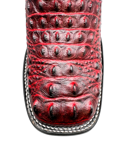 Cowboy Boot Red Nile Caiman