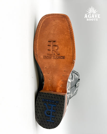 Cowboy Boot Grey Fish Bass