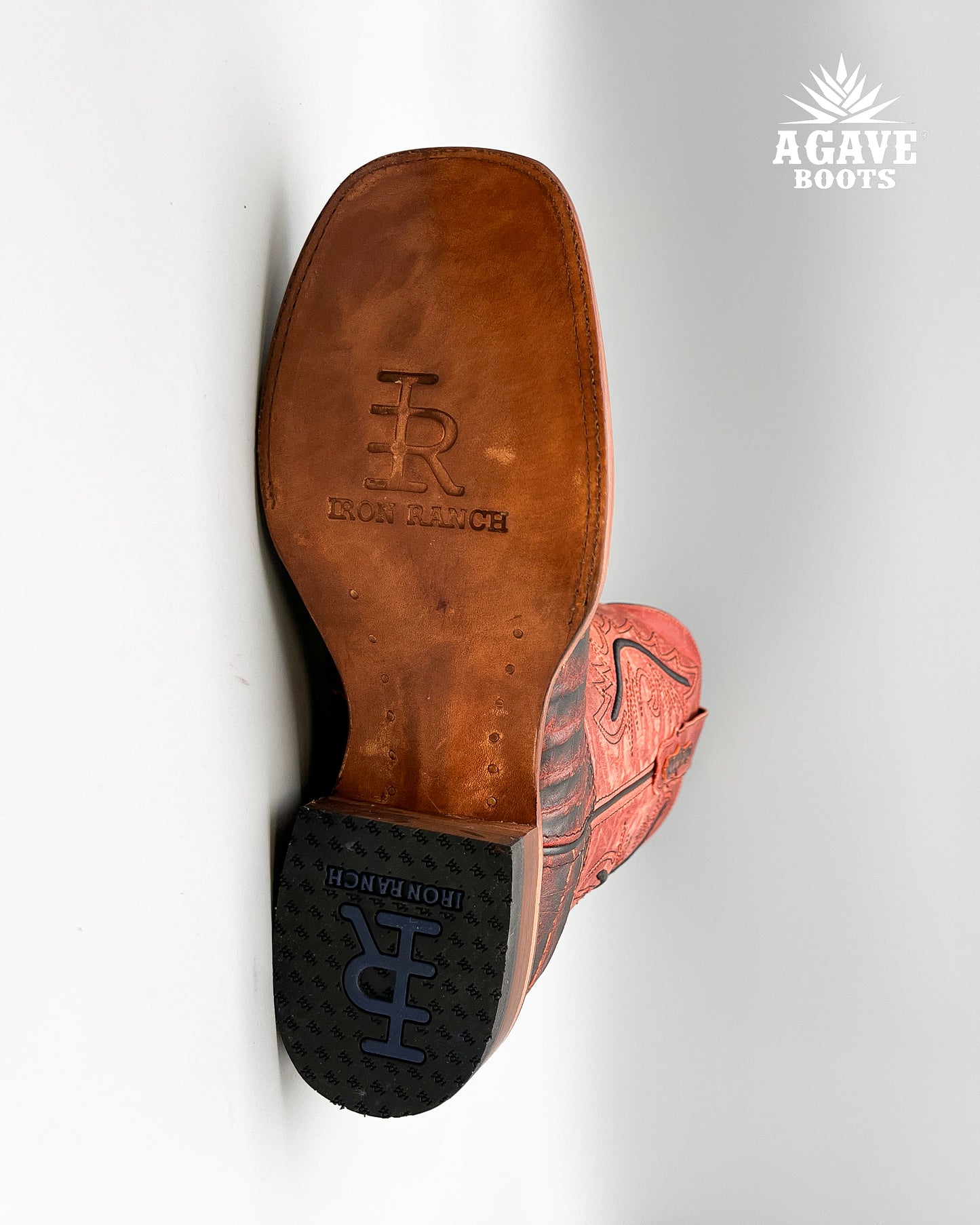 COGNAC CAIMAN TAIL | MEN’S COWBOY BOOTS