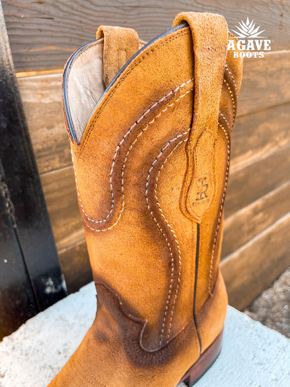Cowboy Boot Travertino Rougth Out