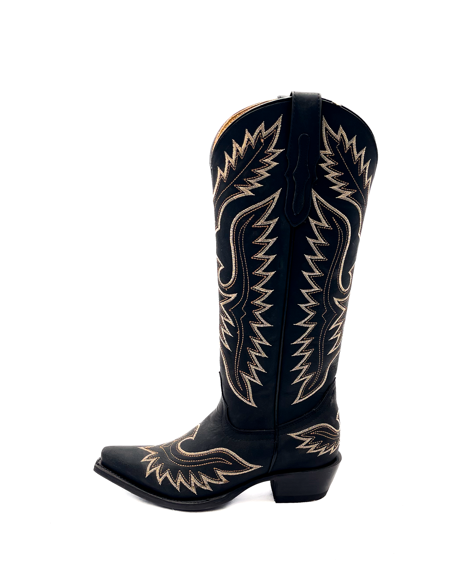 Cowboy Boot Tall Black