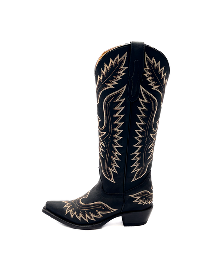 Cowboy Boot Tall Black