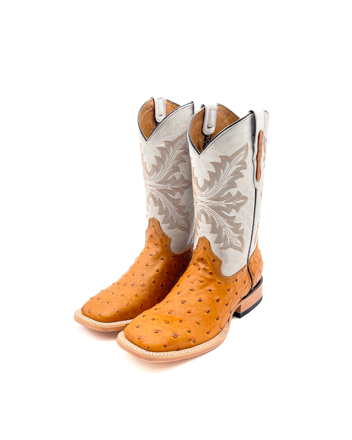 Cowboy Boot Ostrich Buttercup