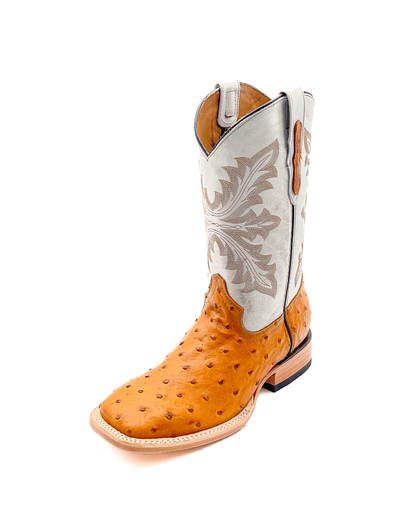 Cowboy Boot Ostrich Buttercup