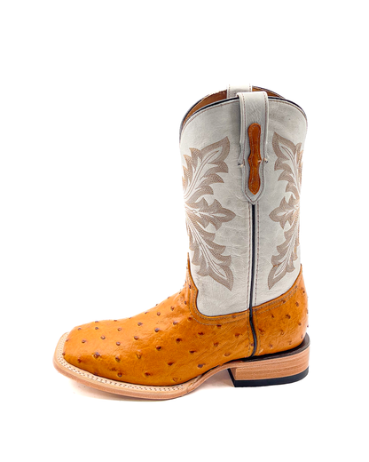 Cowboy Boot Ostrich Buttercup