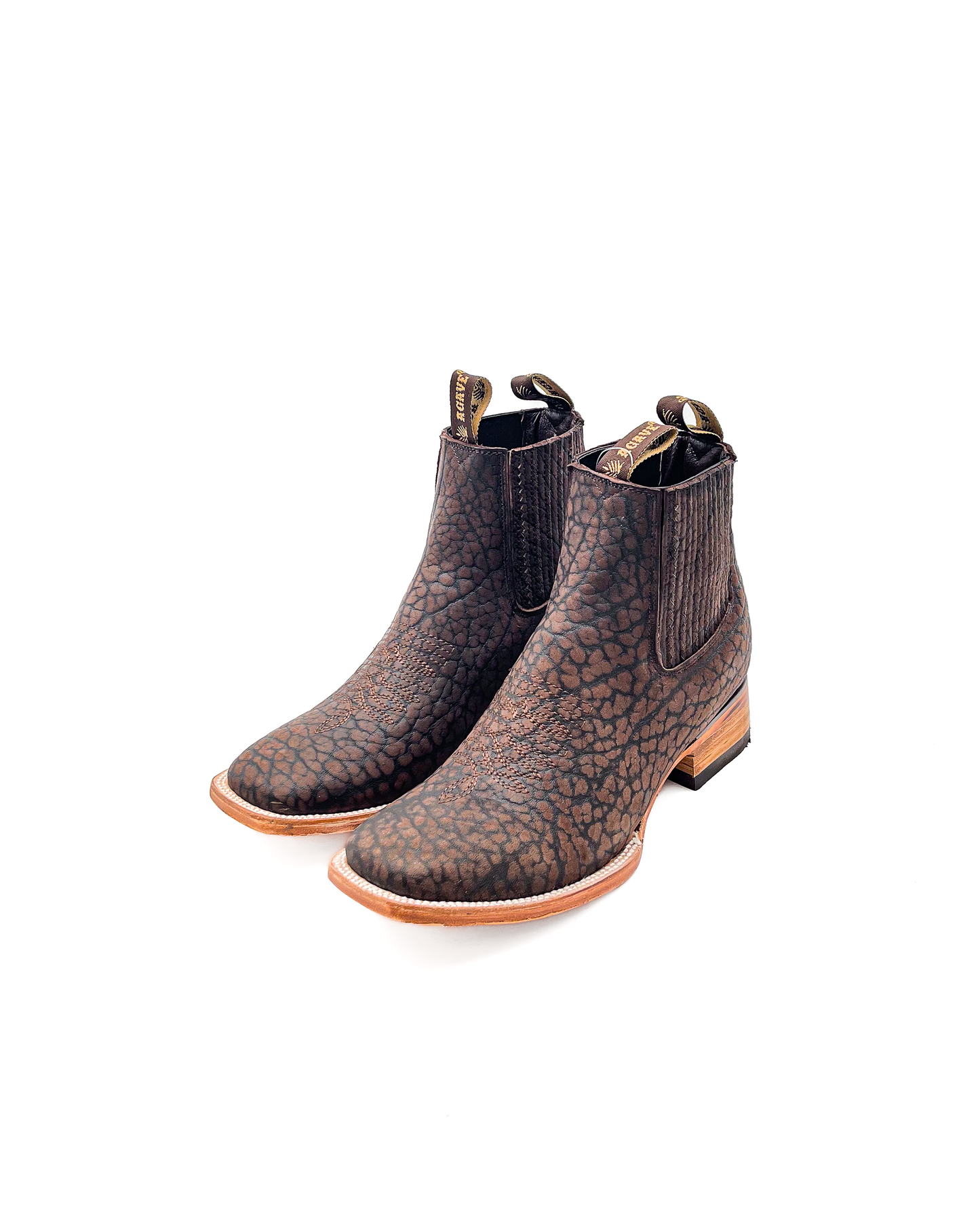 Ankle Boot Bison Bull Neck Cuello de Toro
