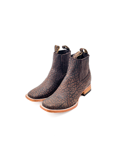 Ankle Boot Bison Bull Neck Cuello de Toro