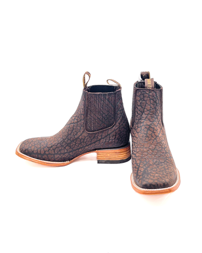 Ankle Boot Bison Bull Neck Cuello de Toro