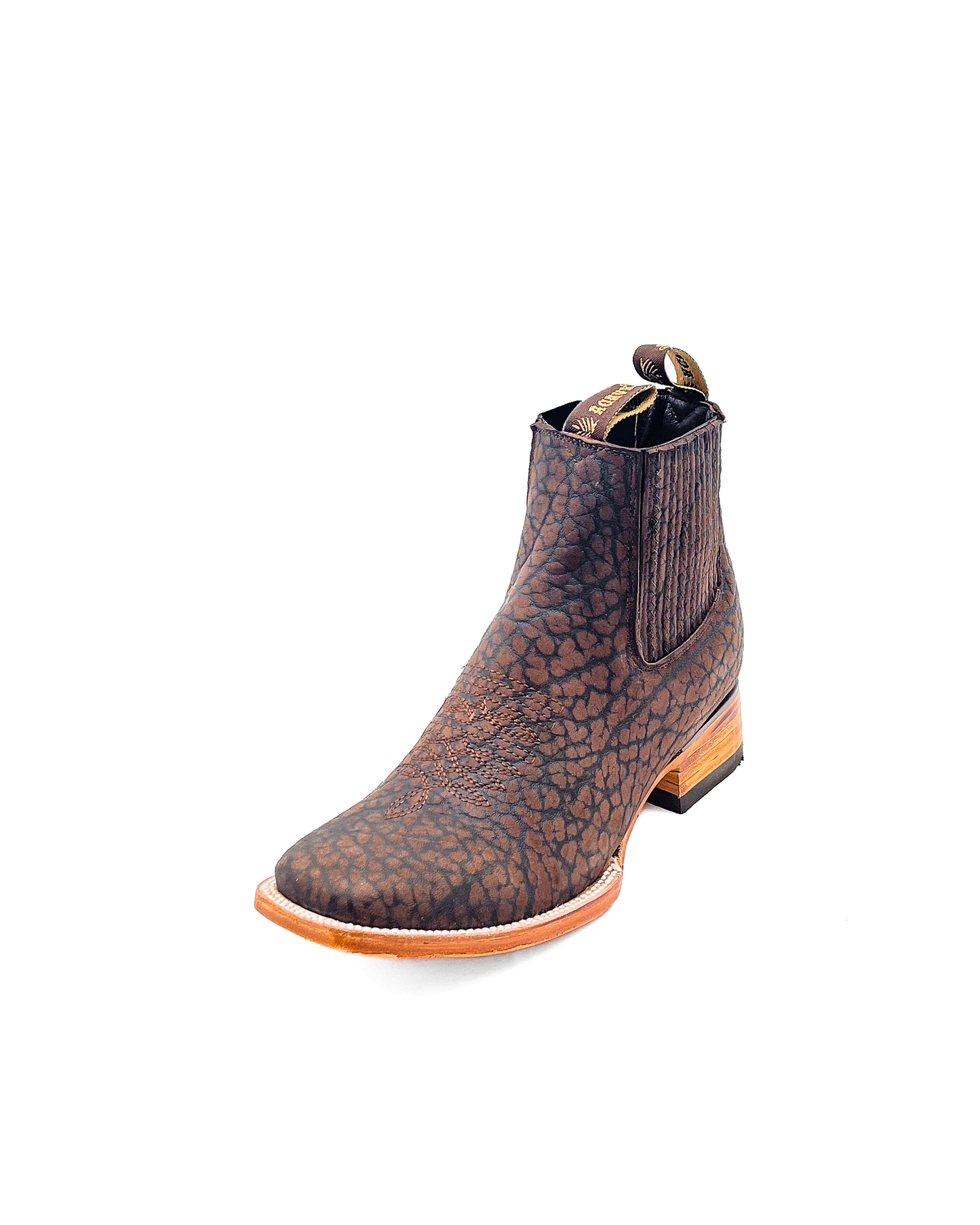 Ankle Boot Bison Bull Neck Cuello de Toro