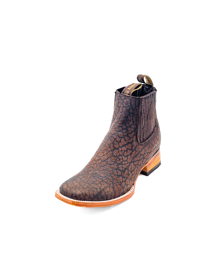 Ankle Boot Bison Bull Neck Cuello de Toro