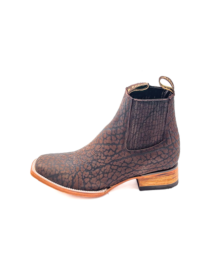 Ankle Boot Bison Bull Neck Cuello de Toro