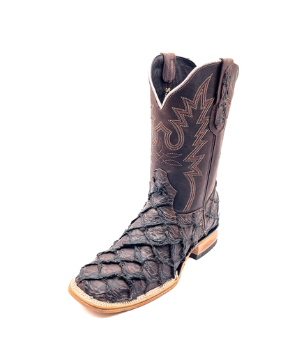 Cowboy Boot Brown Pirarucu Bass