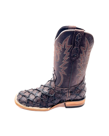 Cowboy Boot Brown Pirarucu Bass