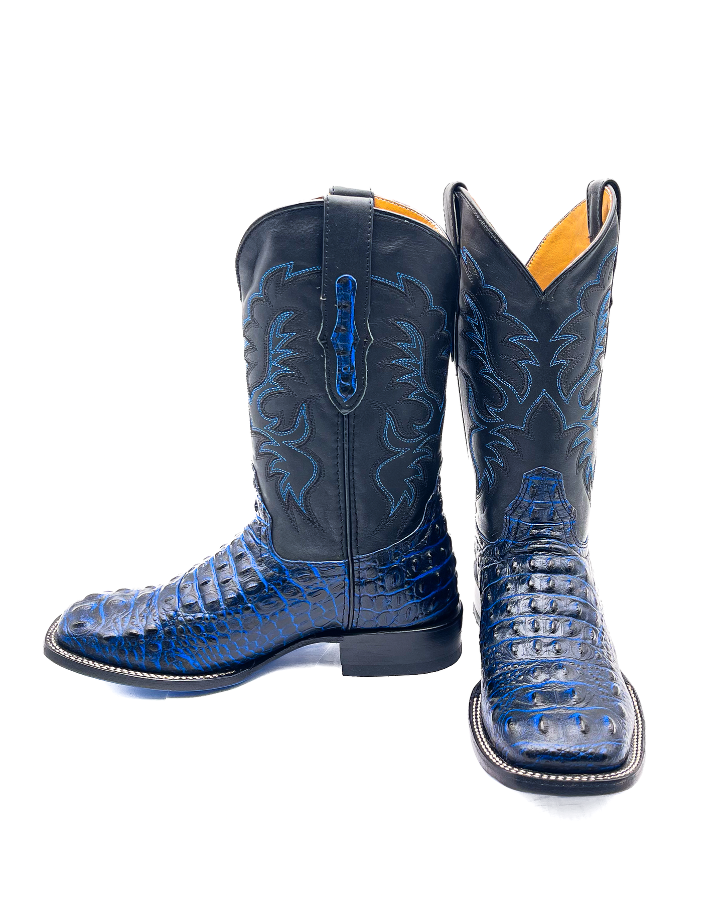 Cowboy Boot Blue Nile Caiman