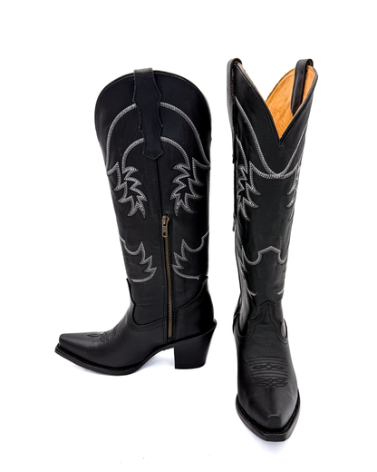 Cowboy Boot Michelle Tall Black
