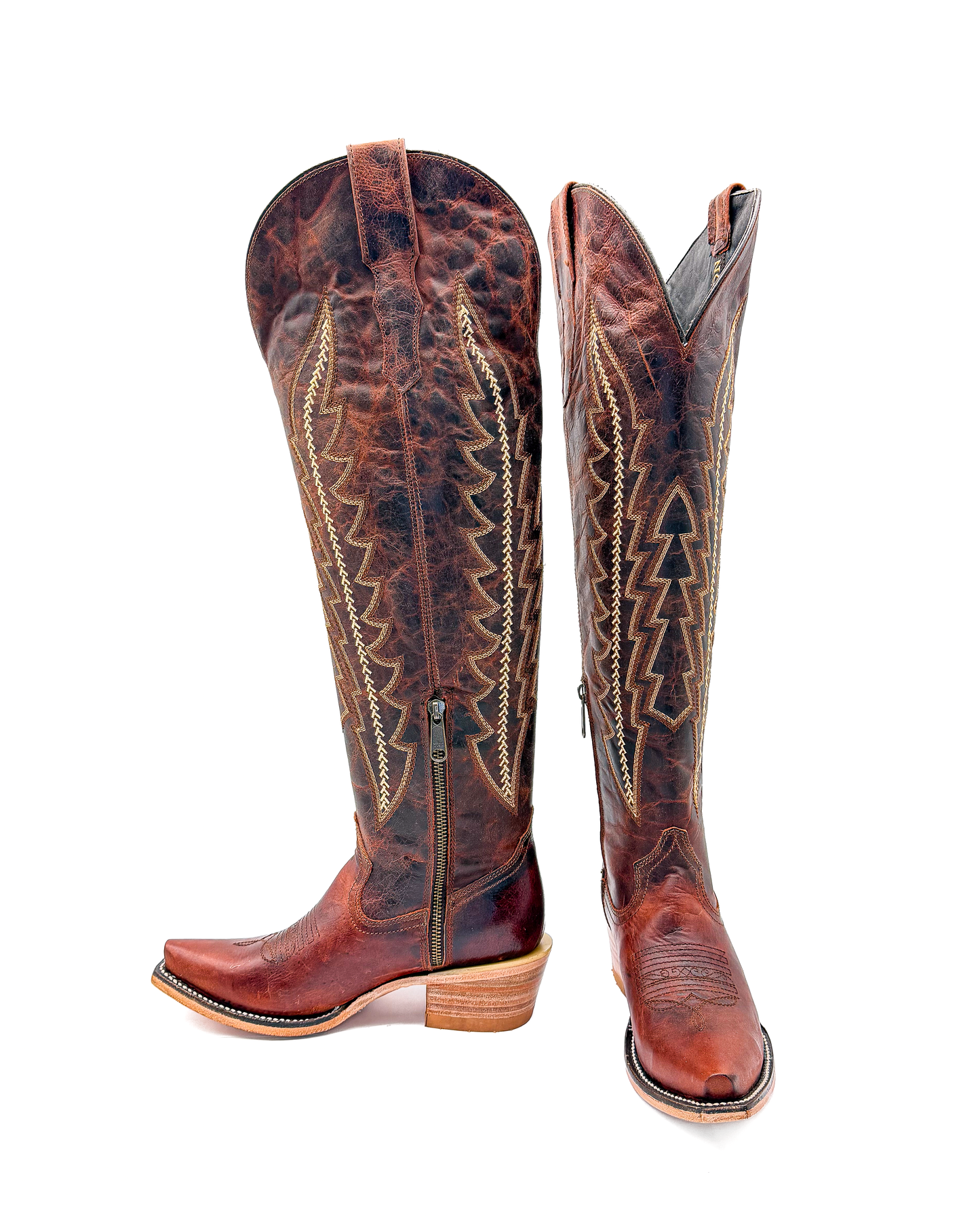 Cowboy Boot Maya Tall Cognac