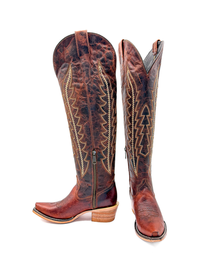 Cowboy Boot Maya Tall Cognac