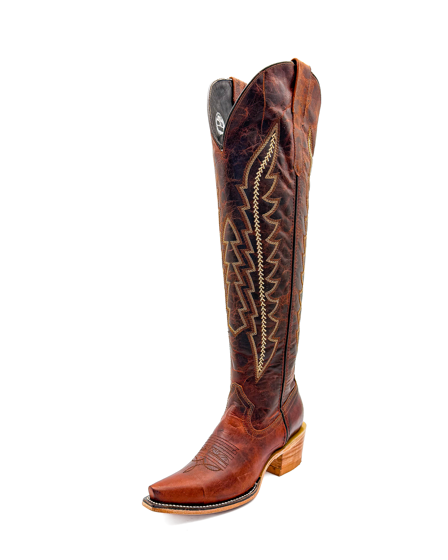 Cowboy Boot Maya Tall Cognac