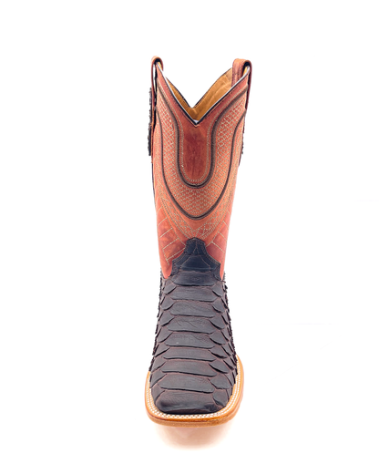 Cowboy Boot Brown Python Jumbo