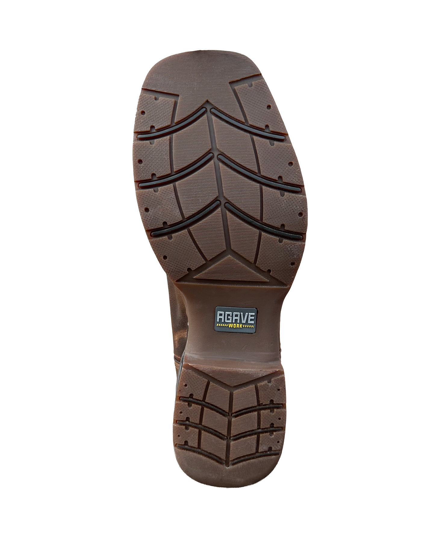 Work Boot Brown USA Flag
