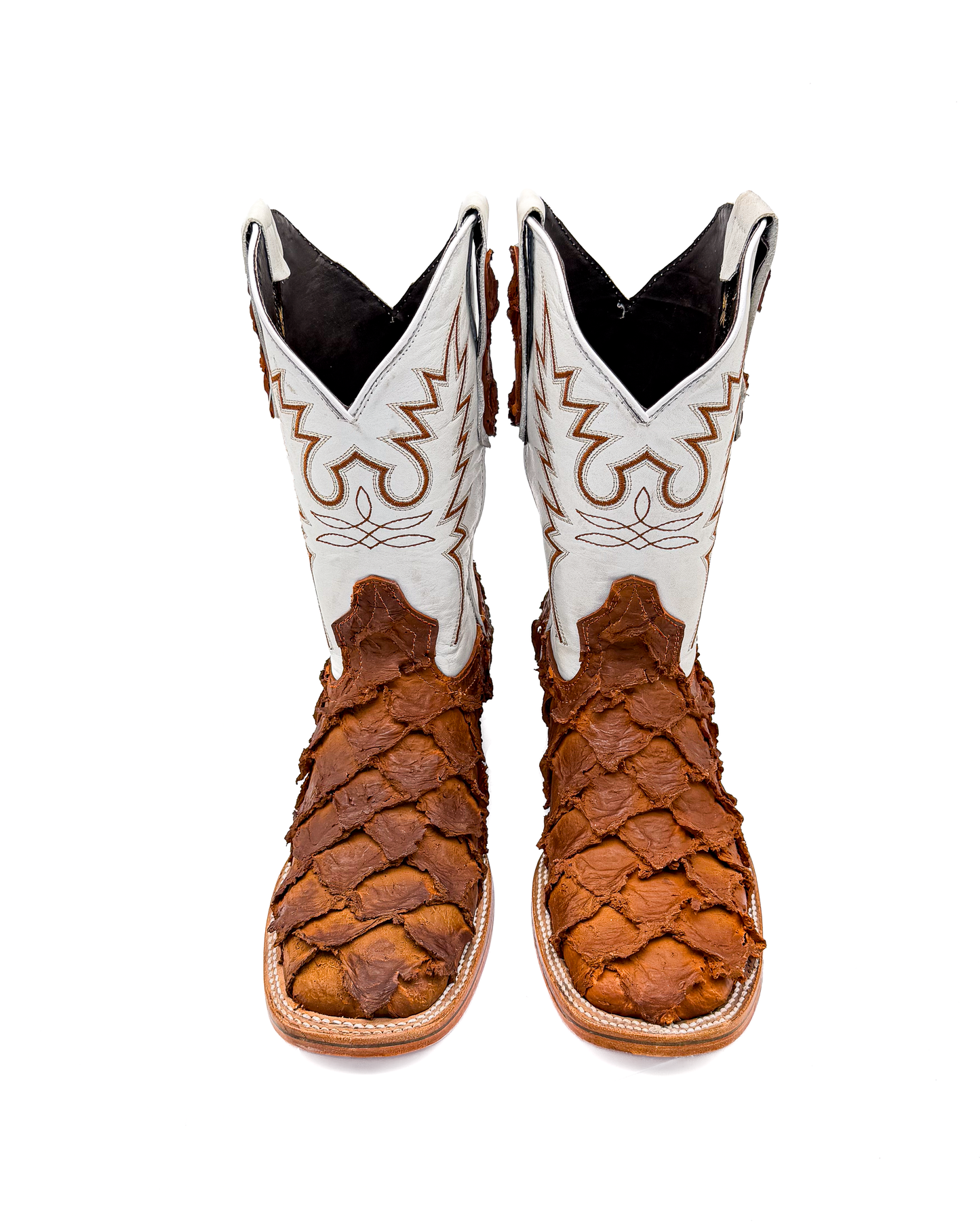 Cowboy Boot Cognac Pirarucu Bass