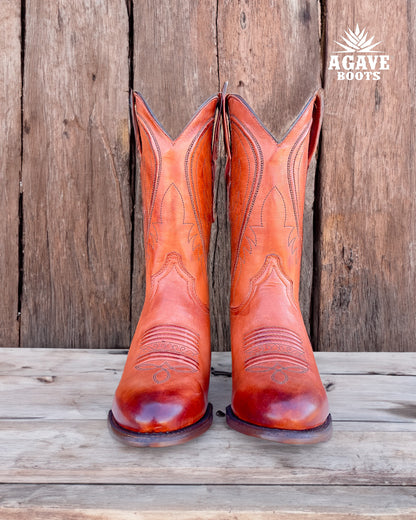 Cowboy Boot Mestizo Cognac