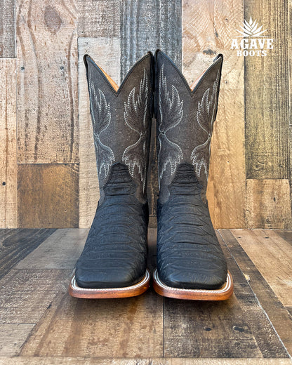 Cowboy Boot Black Python