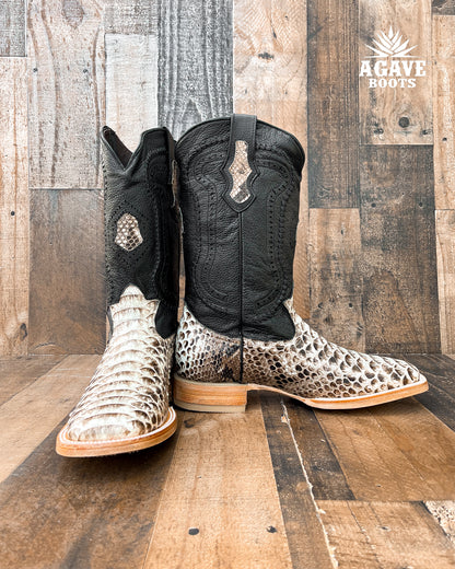 Cowboy Boot Genuine Python
