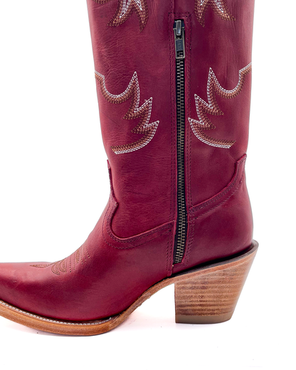 Cowboy Boot Michelle Tall Burgundy