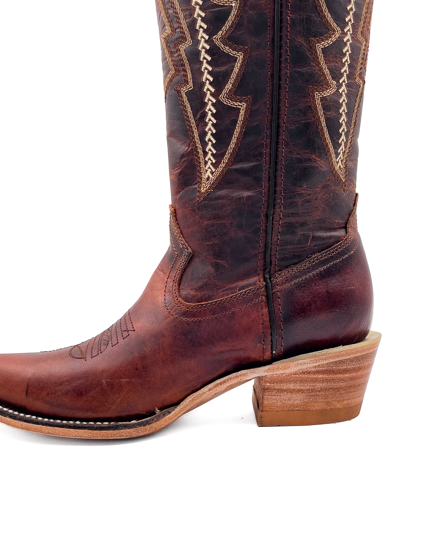 Cowboy Boot Maya Tall Cognac