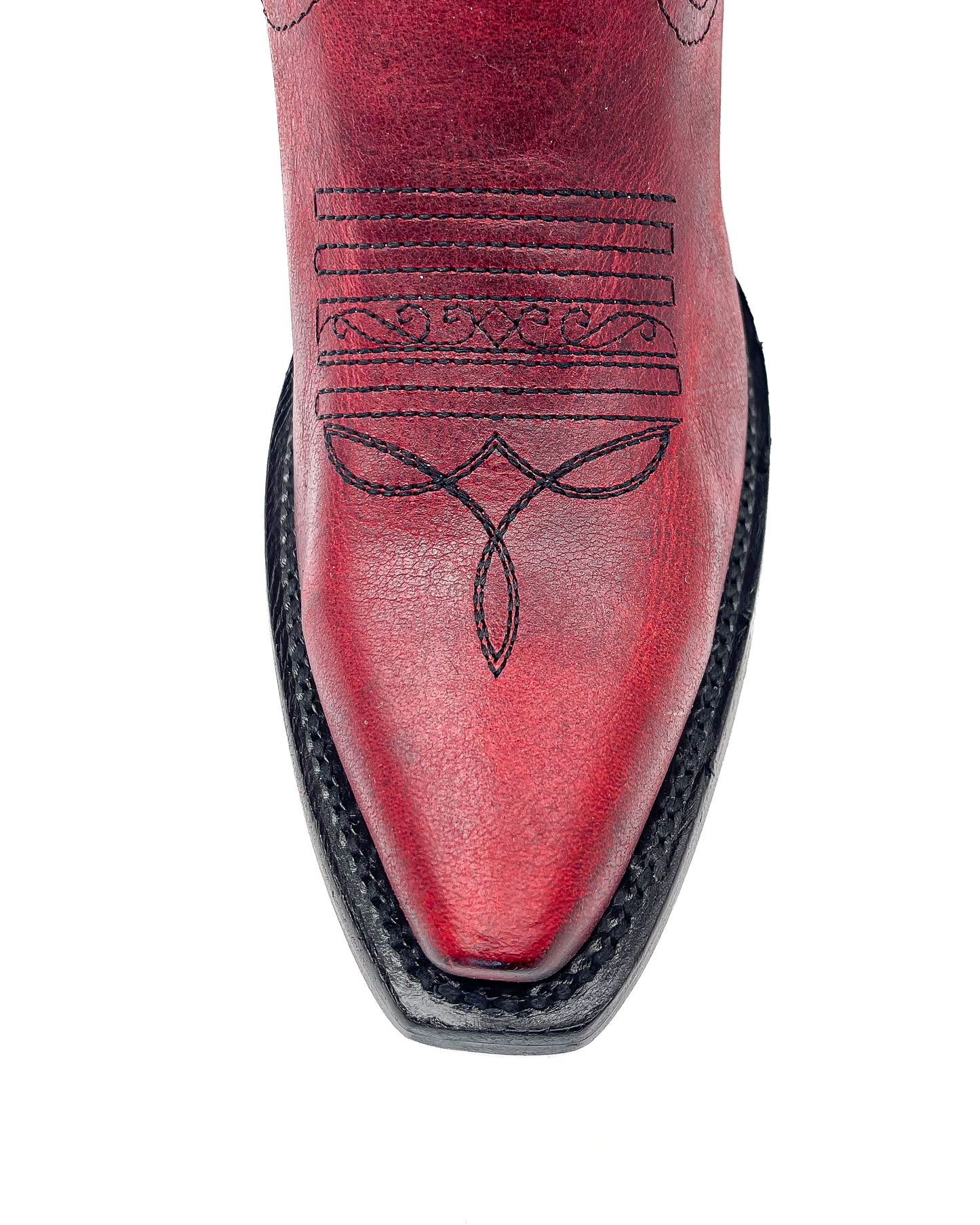 Cowboy Boot Arrow Tall Red