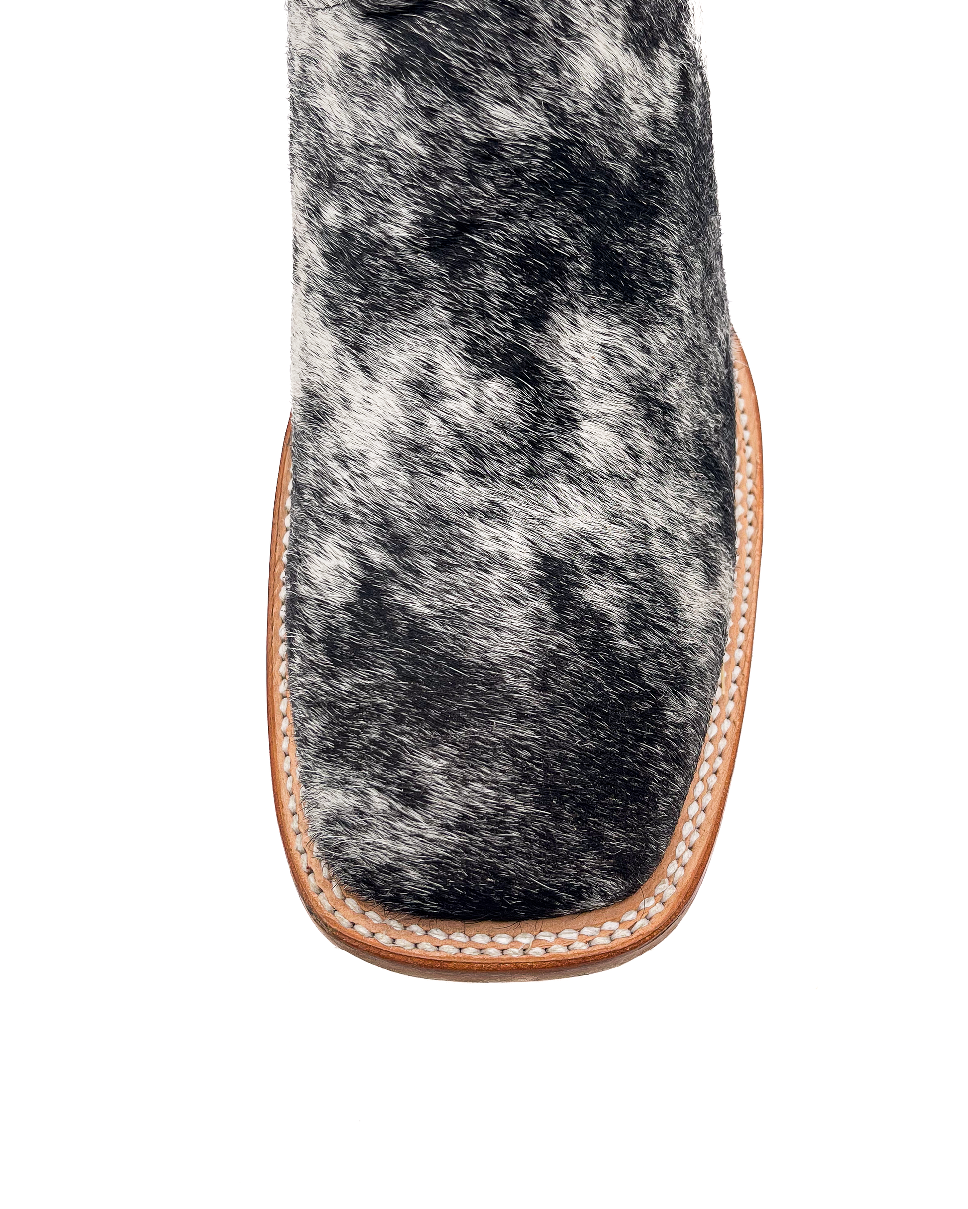 Cowboy Boot Cowhide Black Aztec - Agave Boots