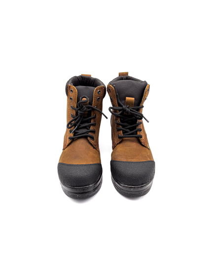 Men’s Light Brown Roofing Work Shoe with Reinforced Toe Cap Zapato Rufero Puntera