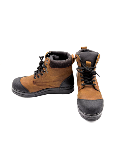 Men’s Light Brown Roofing Work Shoe with Reinforced Toe Cap Zapato Rufero Puntera