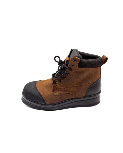 Men’s Light Brown Roofing Work Shoe with Reinforced Toe Cap Zapato Rufero Puntera