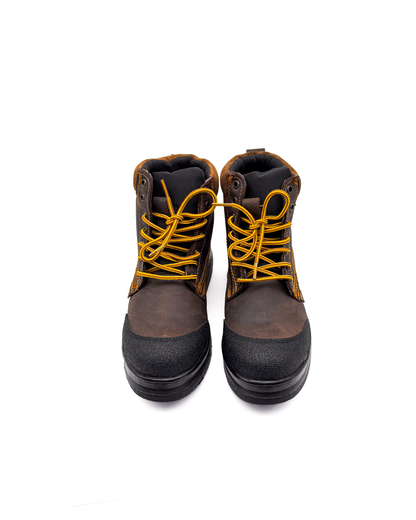 Men’s Brown Roofing Work Shoe with Reinforced Toe Cap Zapato Rufero Puntera