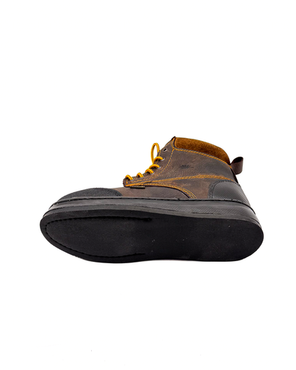Men’s Brown Roofing Work Shoe with Reinforced Toe Cap Zapato Rufero Puntera