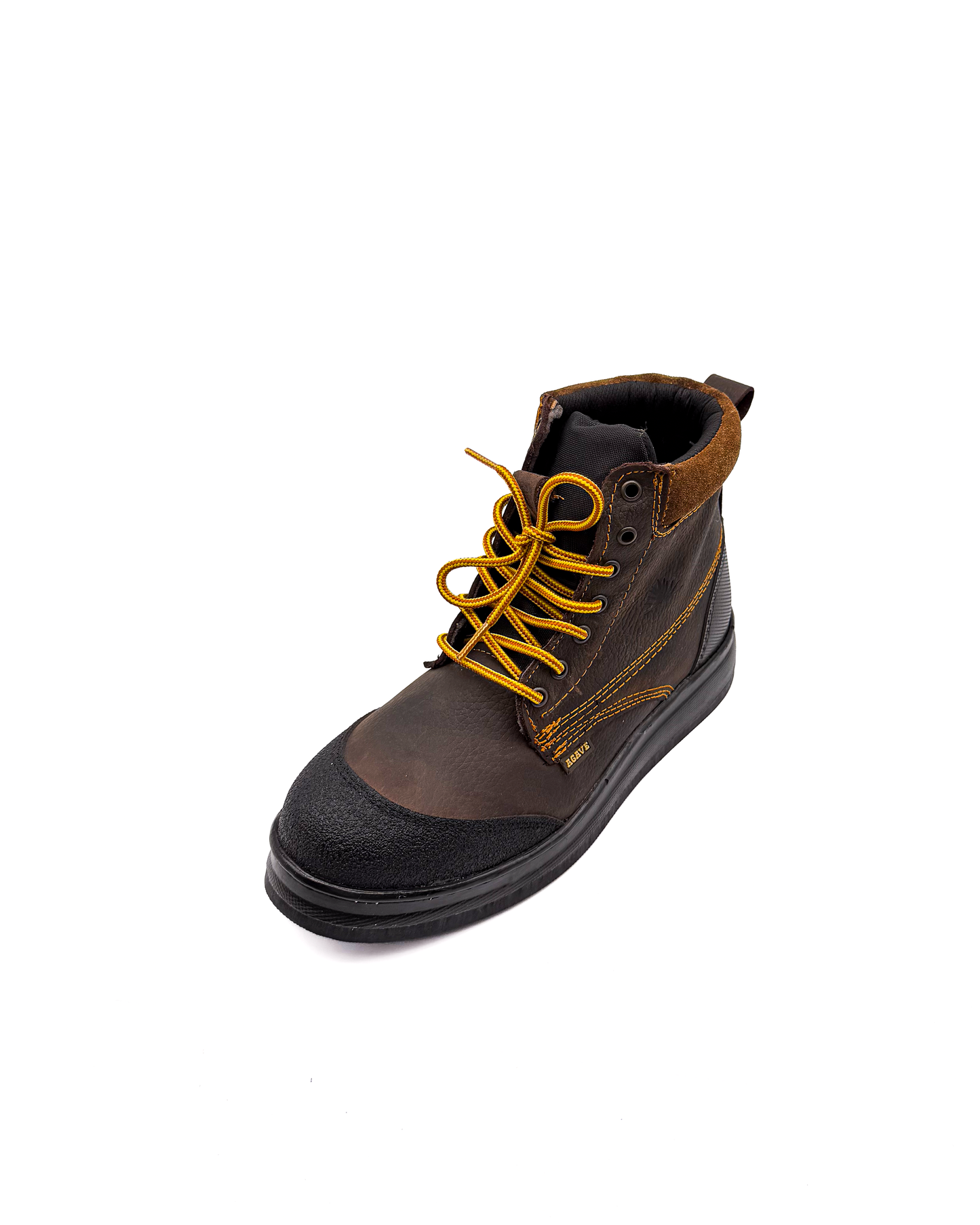 Men’s Brown Roofing Work Shoe with Reinforced Toe Cap Zapato Rufero Puntera