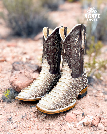 Cowboy Boot Python Matte