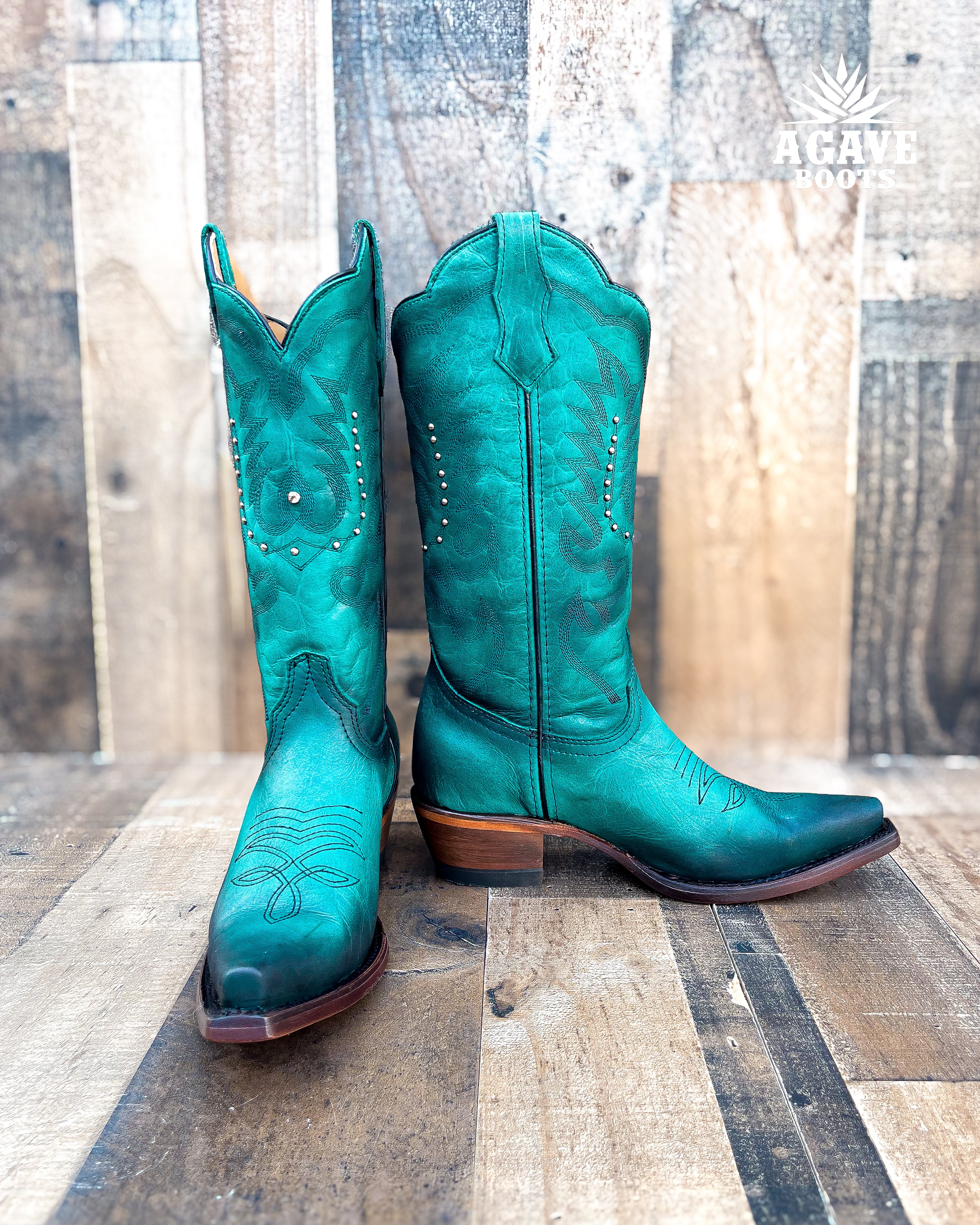 Justin boots turquoise best sale